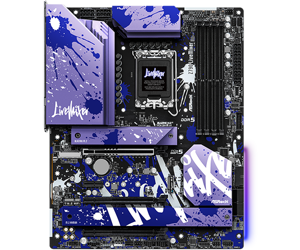 ASRock Z790 LiveMixer DDR5,LGA 1700 ATX Motherboard