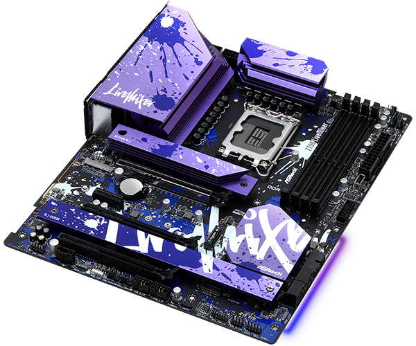 ASRock Z790 LiveMixer DDR5,LGA 1700 ATX Motherboard