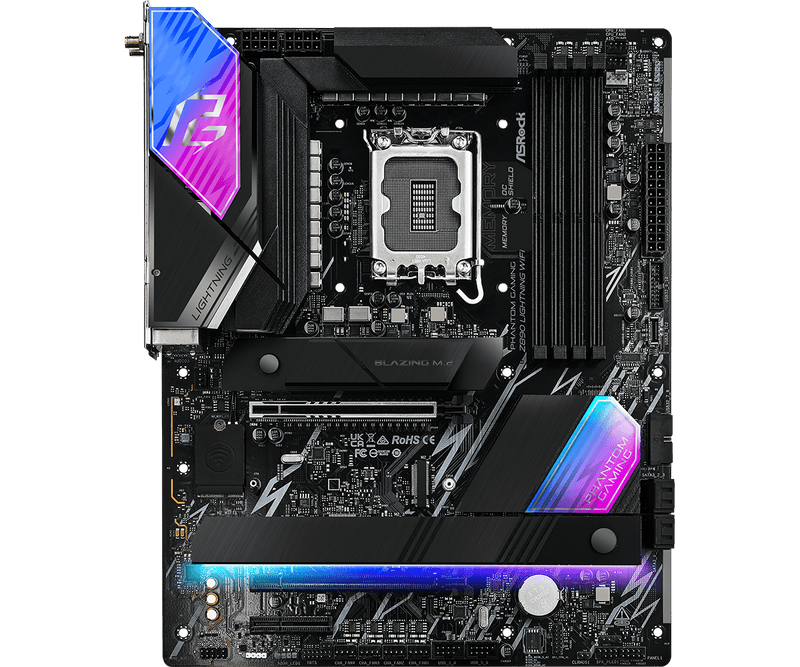 ASRock PHANTOM GAMING Z890 Lightning WiFi DDR5,LGA 1851 ATX Motherboard