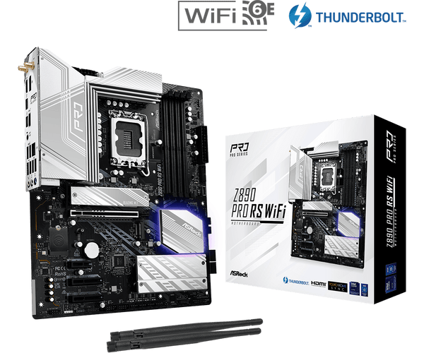 ASRock Z890 Pro RS WiFi DDR5,LGA 1851 ATX Motherboard