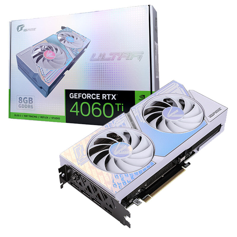 COLORFUL iGame GeForce RTX 4060 Ti Ultra W DUO OC 8GB-V GDDR6 