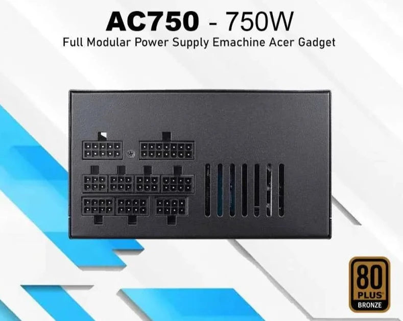 Acer AC750 750W 80Plus Bronze Fully Modular Power Supply