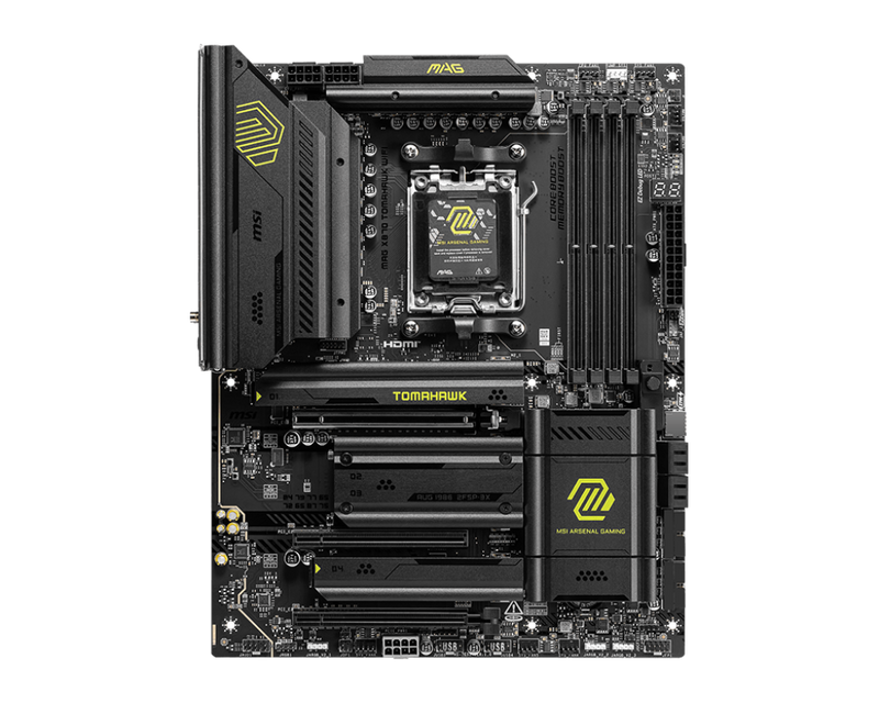 MSI MAG X870 TOMAHAWK WIFI DDR5,Socket AM5 ATX Motherboard