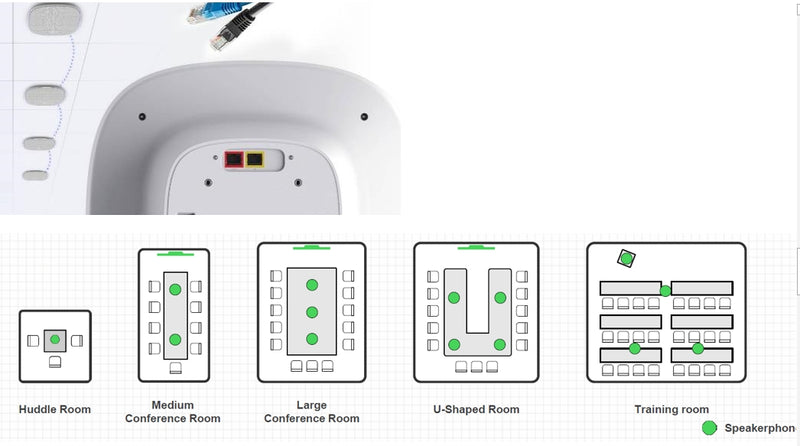 AVer Ceiling Speaker Microphone System FONE700