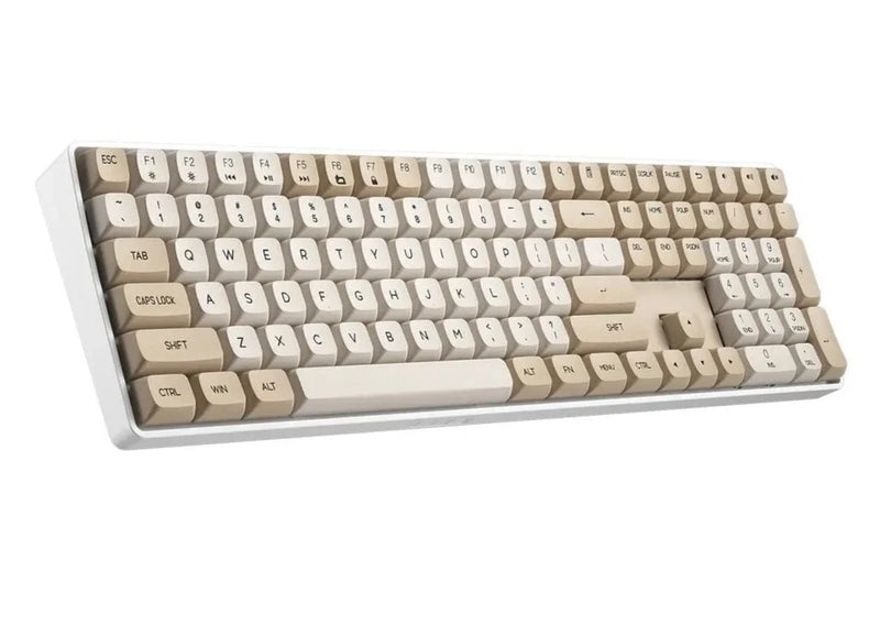 darkFlash GD108 Wireless Mechanical Keyboard - Milky & Brown 奶茶色