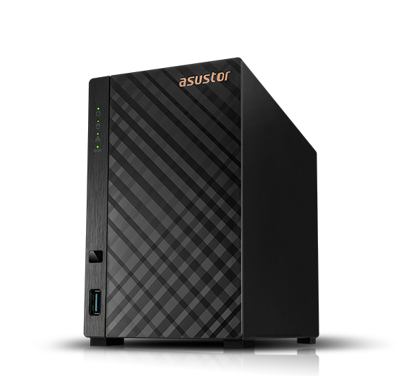 ASUSTOR Drivestor 2 AS1102T 2-Bay NAS - Realtek RTD1296 1.4GHz (Quad-Core), 1GB DDR4 