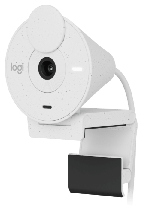 Logitech Brio 300 Full HD Webcam - Pearl White 珍珠白色 960-001443 原裝行貨