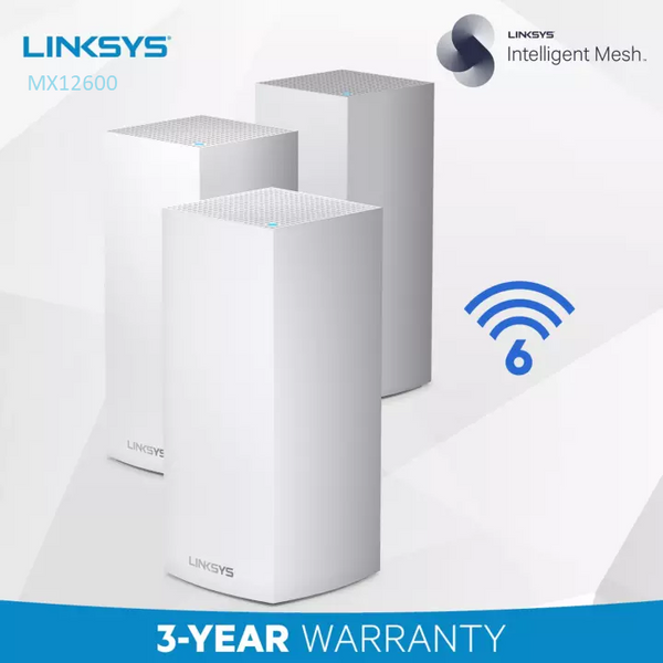 Linksys Velop MX12600 AX4200 3PK (3 years)