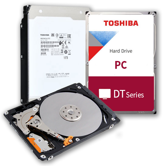 Toshiba 2TB DT02ACA200 3.5" SATA 7200rpm 256MB Cache HDD