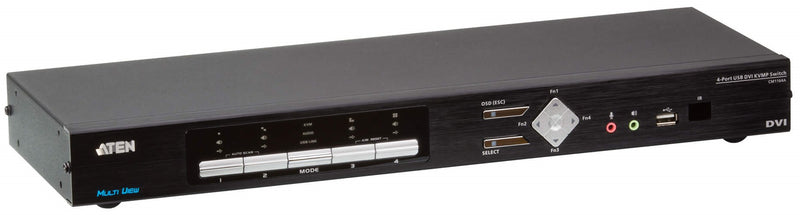 ATEN CM1164A 4 Port DVI-D USB Multi-View KVMP Control Center (up to 4 x 4)