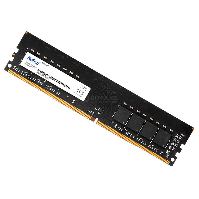 Netac 16GB Basic DDR4-3200 288-Pin UDIMM Memory NTBSD4P32SP-16