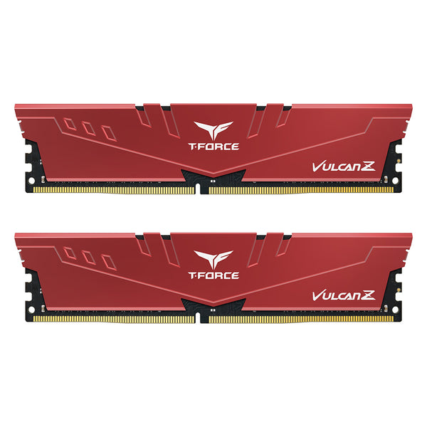 TEAMGROUP 32GB Kit (2x16GB) T-Force Vulcan Z DDR4 3200MHz Memory Gray TLZGD432G3200HC16FDC01 (RM-VZ4F32G) 