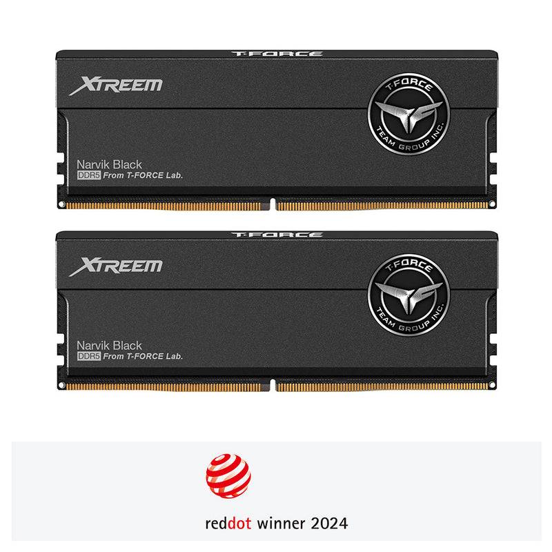 TEAMGROUP 32GB Kit (2x16GB) T-Force XTREEM DDR5 Black 6000MHz Memory FFXD532G6000HC30DC01 (RM-X5D32B)