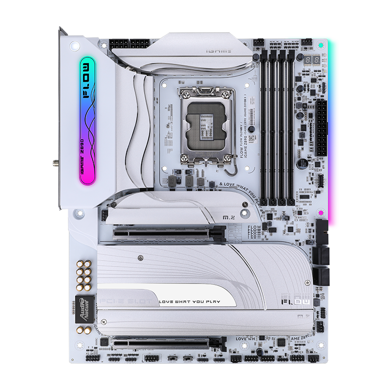 [最新產品] Colorful iGame Z890 FLOW V20 DDR5 LGA 1851 ATX (白色) 主機板