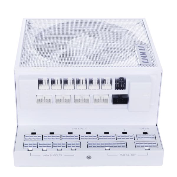 LIAN LI EDGE GOLD 1200W White 白色 ATX 3.1 80 Plus GOLD Full Modular Power Supply