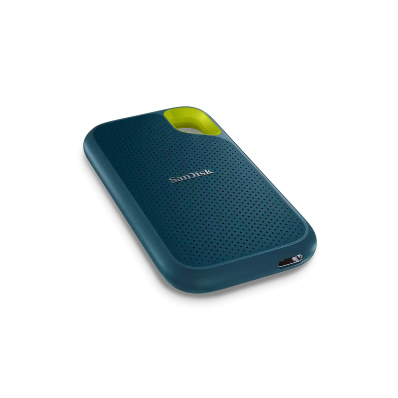 SanDisk 2TB Extreme E61 V2 Green USB 3.2 Gen 2 Portable SSD SDSSDE61-2T00-G25M 