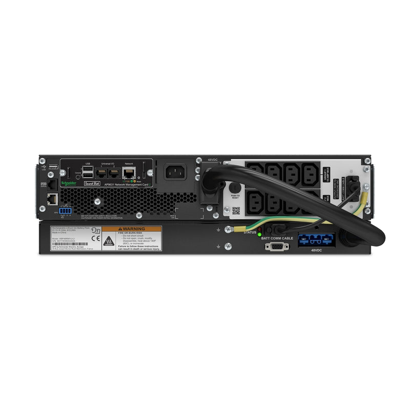 APC Smart-UPS SRTL1000RMXLI-NC Li-Ion 1000VA RM 230V Network Card 