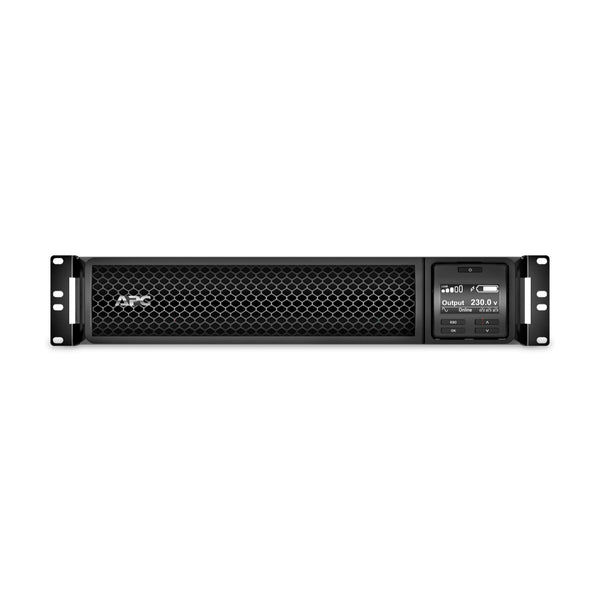 APC Smart-UPS SRT3000RMXLI -3000VA RM 230V, 2U Rackmount, On-Line, 2700Watts/3000VA, Interface Port RJ-45 Serial, Smart-Slot, Extended runtime model, Rack Height 2U, built-in bypass(SRT3000XLI / SRTRK4)