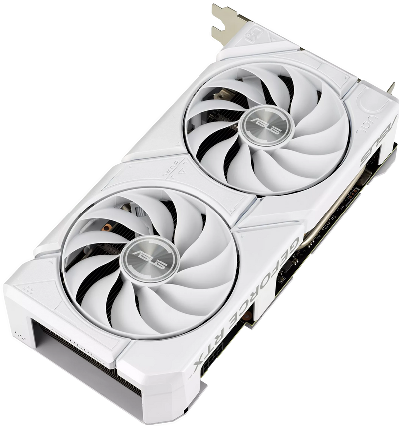 ASUS DUAL GeForce RTX 4060 White OC 8GB GDDR6 EVO DUAL-RTX4060-O8G-EVO-WHITE (DI-E4060G8)