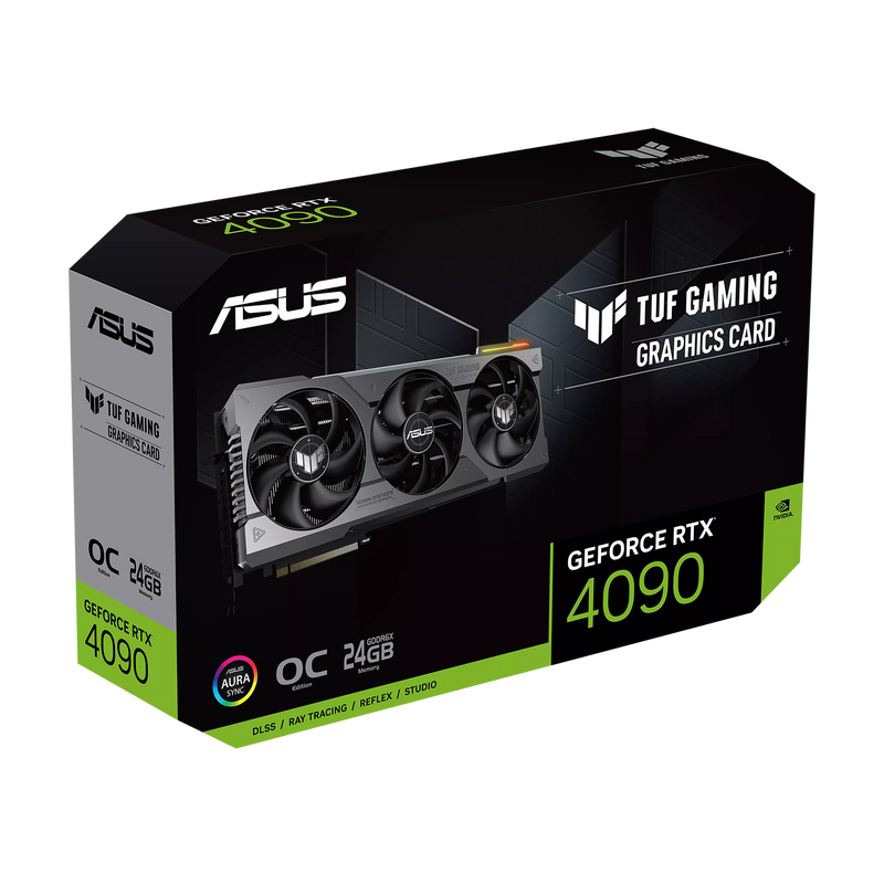 ASUS TUF GAMING GeForce RTX 4090 OC 24GB GDDR6X TUF-RTX4090-O24G-GAMING (DI-E4090Y2,SP-ASUSTUF) 