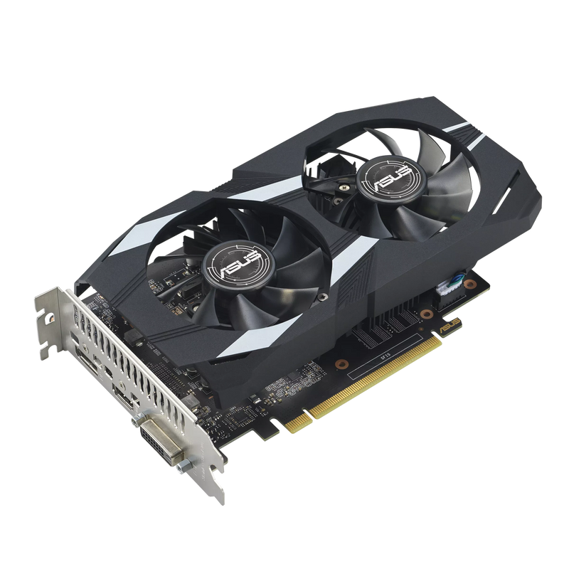 ASUS DUAL GeForce GTX 1650 4GB GDDR6 EVO DUAL-GTX1650-O4GD6-P-EVO (DI-E1650B4) 