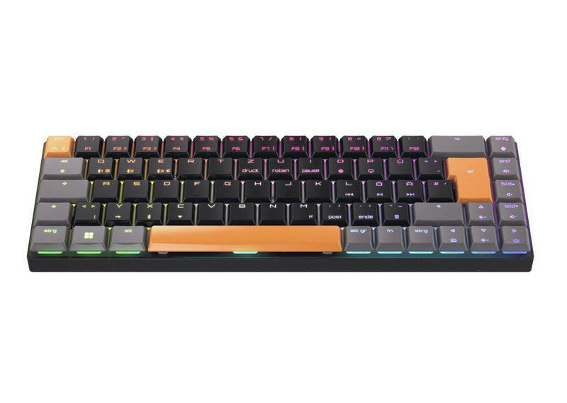 CHERRY MX-LP 2.1 65% RGB LOW PROFILE 紅軸 (黑色)小巧無線遊戲械式鍵盤 G80-3860LYAEU-2