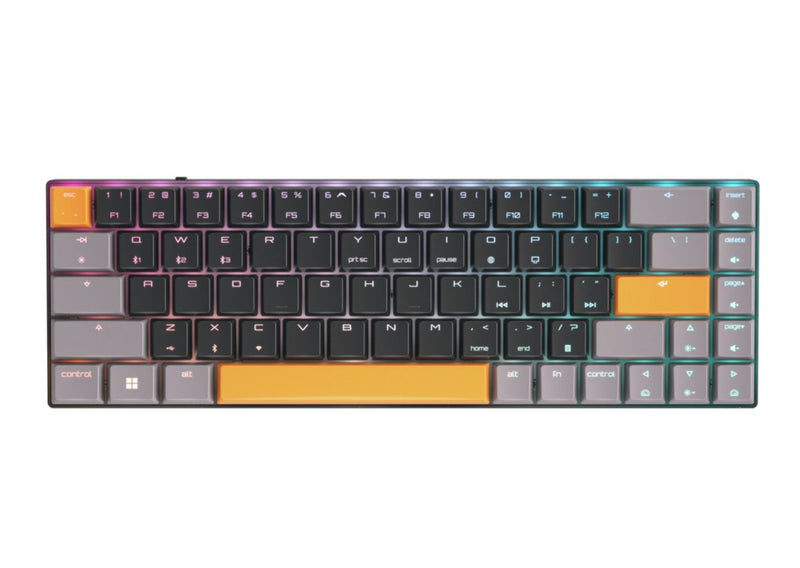 CHERRY MX-LP 2.1 65% RGB LOW PROFILE 紅軸 (黑色)小巧無線遊戲械式鍵盤 G80-3860LYAEU-2