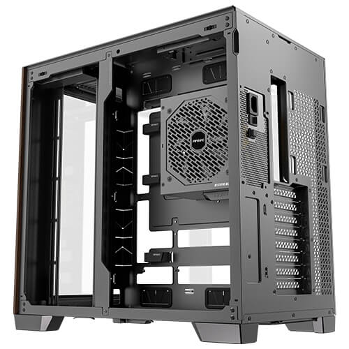 ANTEC C8 Curve WOOD Black 黑色 無立柱全景 ATX Case