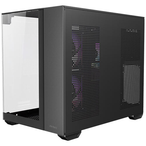 ANTEC CX600M TRIO ARGB Black 黑色 無立柱全景 MATX Case