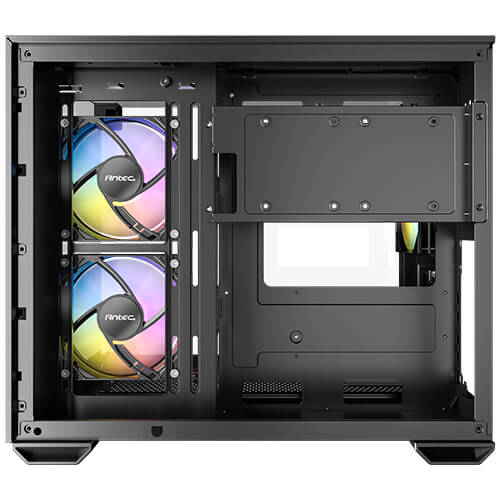 ANTEC CX600M TRIO ARGB Black 黑色 無立柱全景 MATX Case