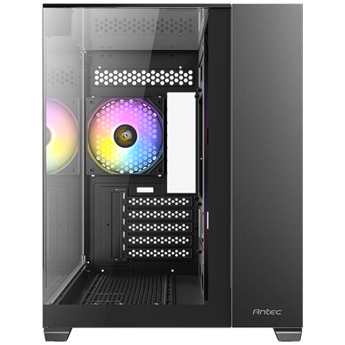 ANTEC CX600M TRIO ARGB Black 黑色 無立柱全景 MATX Case