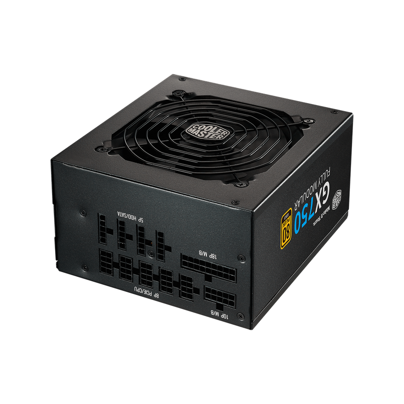 Cooler Master 750W GX750 80Plus Gold Full Modular Power Supply (MPE-7501-AFAAG-U1)