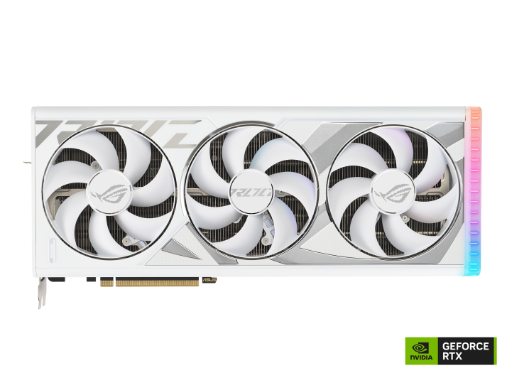 ASUS ROG STRIX GeForce RTX 4080 White OC 16GB GDDR6X ROG-STRIX-RTX4080-O16G-WHITE (DI-E4080W1)