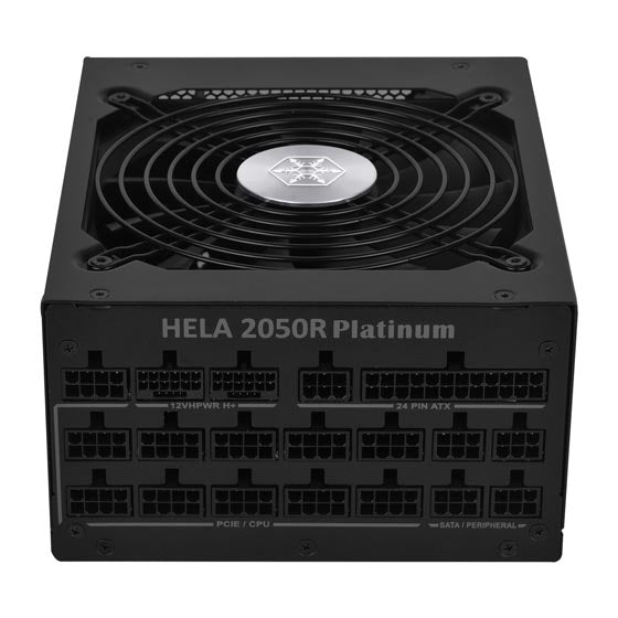 SilverStone 2050W HELA 2050R Platinum PCIe 5.0 ATX 3.0 80Plus Platinum Full Modular Power Supply (SST-HA2050R-PM) 5-year warranty