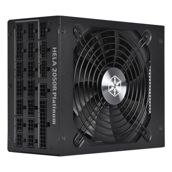 SilverStone 2050W HELA 2050R Platinum PCIe 5.0 ATX 3.0 80Plus Platinum Full Modular Power Supply (SST-HA2050R-PM) 5-year warranty