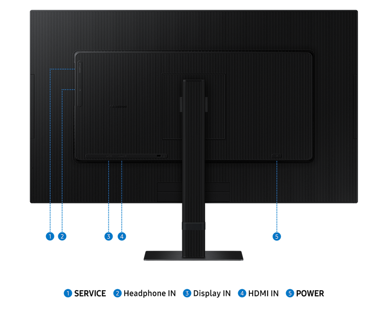 Samsung 32" ViewFinity S7 LS32D706EACXXK 60Hz 4K UHD VA (16:9) 顯示器