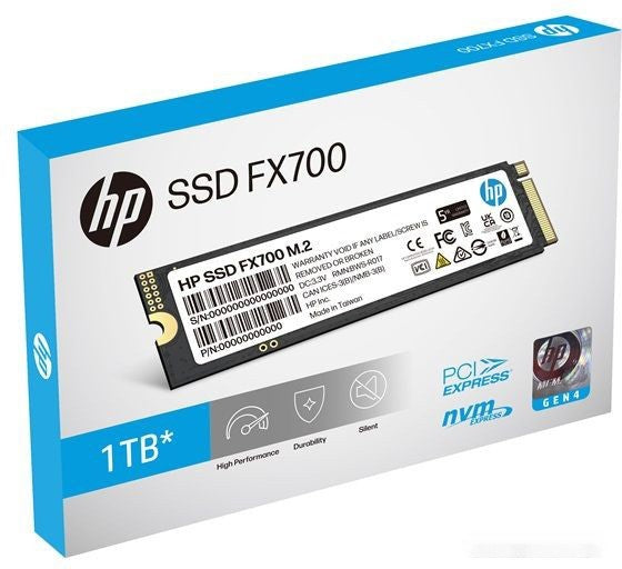 HP 1TB FX700 PCIe Gen 4x4 M.2 SSD (HD-HFX701T)