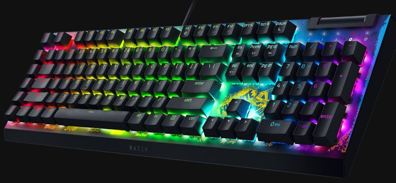 Razer BlackWidow V4 X 電競遊戲鍵盤 (英文 黃軸) - Fortnite Edition RZ03-04703600-R3M1