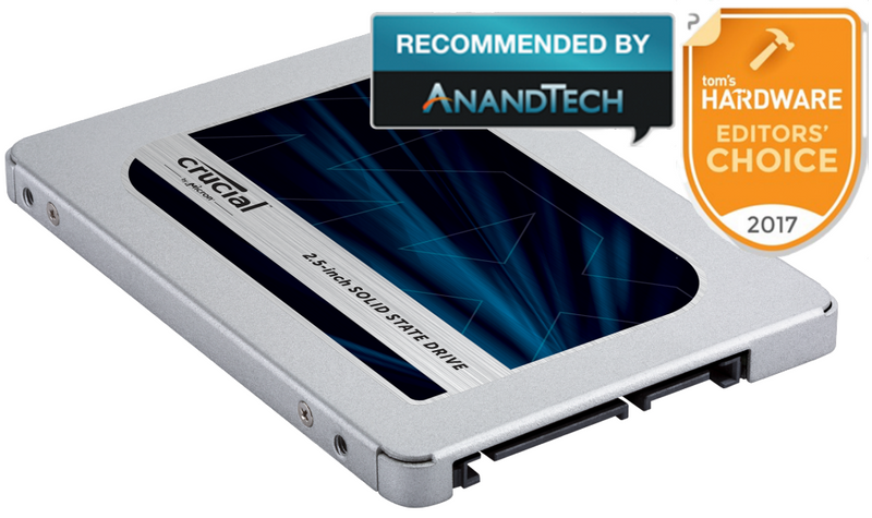 Crucial 500GB MX500 CT500MX500SSD1 2.5