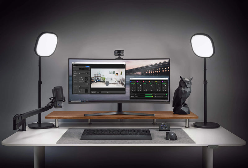 Elgato Facecam 1080p, 60fps, f/2.4, 24mm 全玻璃鏡頭 全高清網絡攝影機
