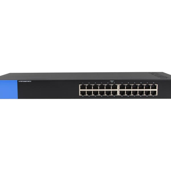 Linksys LGS124-AP 24-Port Business Desktop Unmanaged Gigabit Switch (5 year)