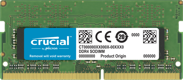 Crucial DDR4 SODIMM 32GB (1x32GB) DDR4 3200MHz CT32G4SFD832A Memory