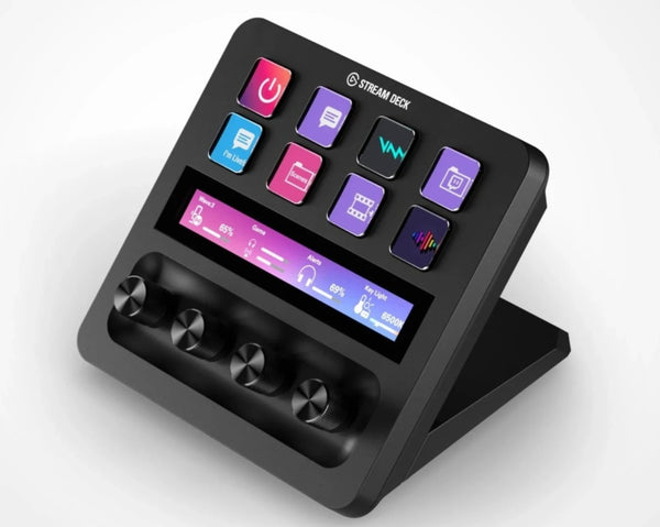 【限時優惠】Elgato Stream Deck+ Black 黑色 直播控制台 (CO-EL-STREAM-DECK+) (SKU:10GBD9901)