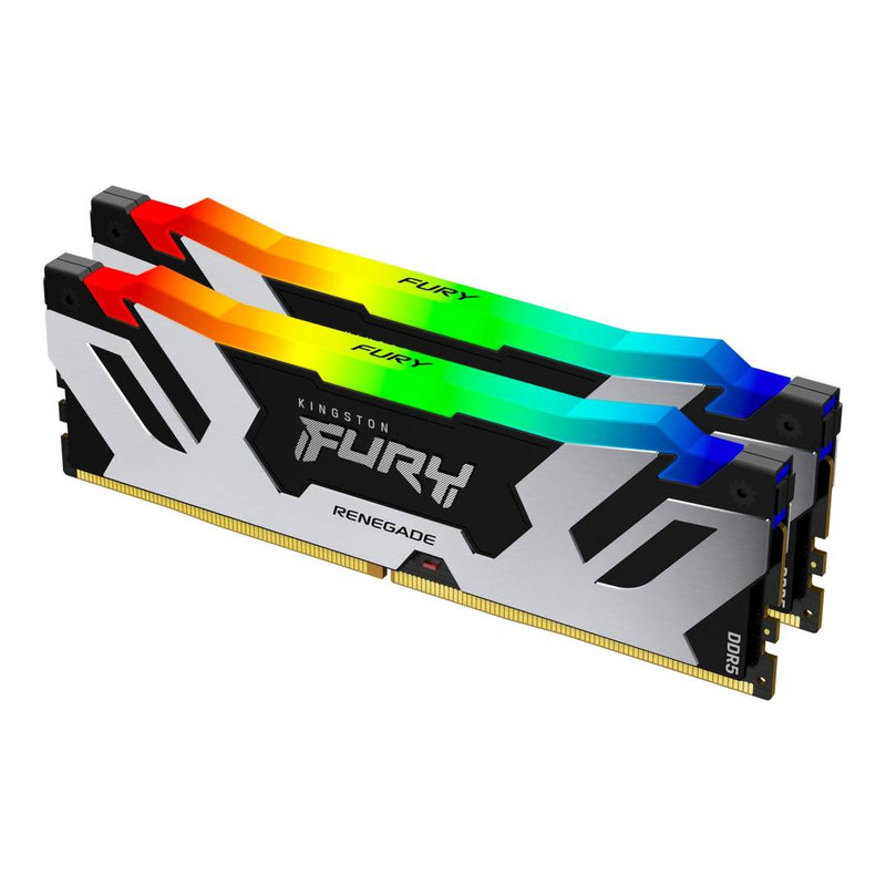 Kingston 32GB Kit (2x16GB) KF576C38RSAK2-32 Fury Renegade RGB Black 黑色 DDR5-7600MHz Memory