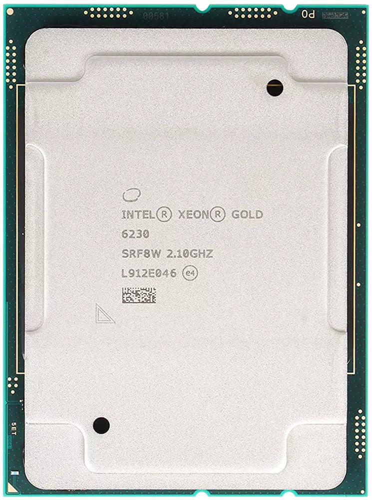 Intel Xeon Gold 6230 Tray Processor 20C 40T, 27.5MB Cache, 2.10 GHz, FCLGA3647 