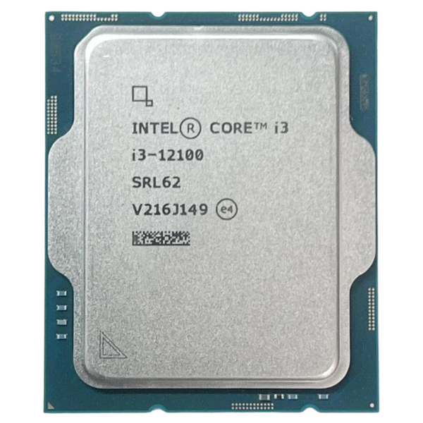 Intel Core i3-12100 Tray Processor 4C 8T LGA 1700 香港代理.3年保養