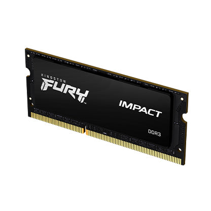 Kingston DDR3 SODIMM 8GB Fury Impact DDR3L 1866MHz KF318LS11IB/8 1.35V Low Voltage Memory