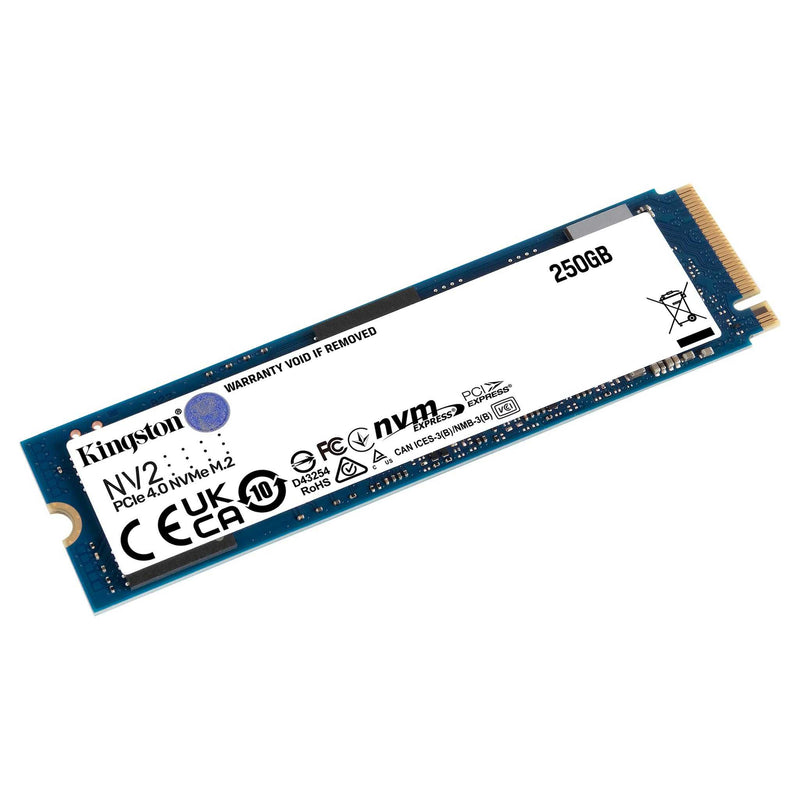 Kingston 250GB NV2 SNV2S/250G M.2 2280 PCIe Gen4 x4 SSD