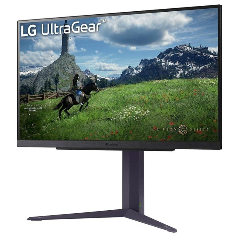 [12月聖誕優惠][最新產品] LG 27" 27GS85Q-B 200Hz 2K QHD Nano IPS (16:9) 電競顯示器