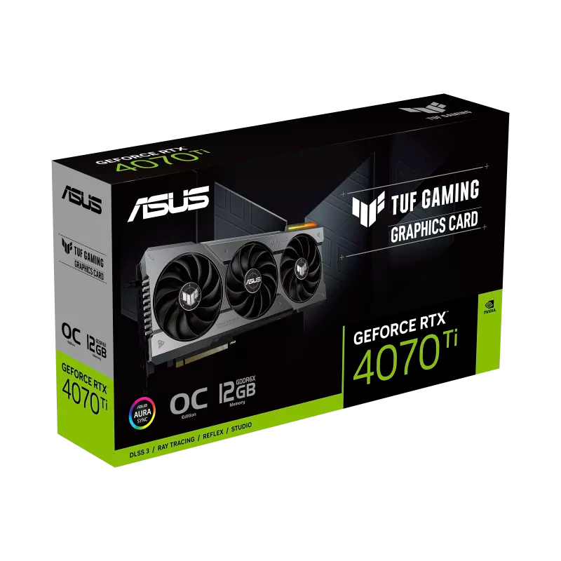 ASUS TUF GAMING RTX 4070 Ti OC 12GB GDDR6X TUF-RTX4070TI-O12G-GAMING (